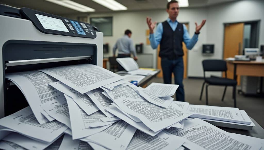 découvrez les causes et solutions lorsque l'impression des bulletins de vote rencontre des problèmes, pour garantir un scrutin fiable et transparent.